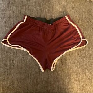 Mossimo Supply Co. Maroon Athletic Jogger Shorts (XL)